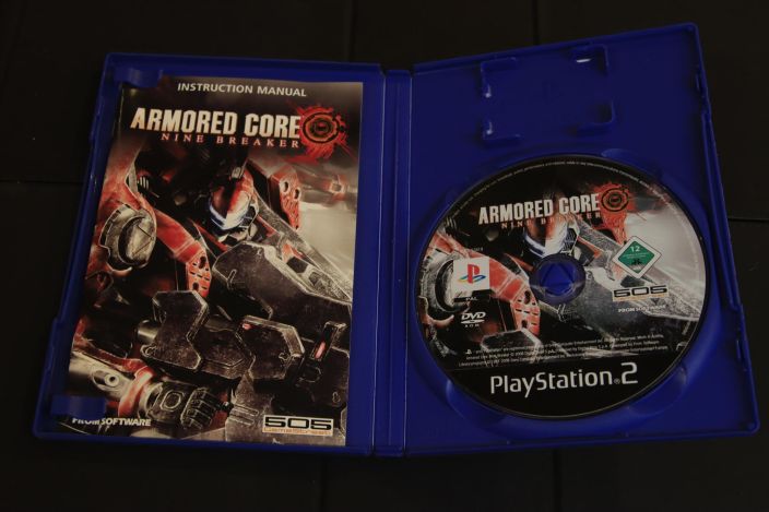 Armored Core Nine Breaker kaytetty PS2