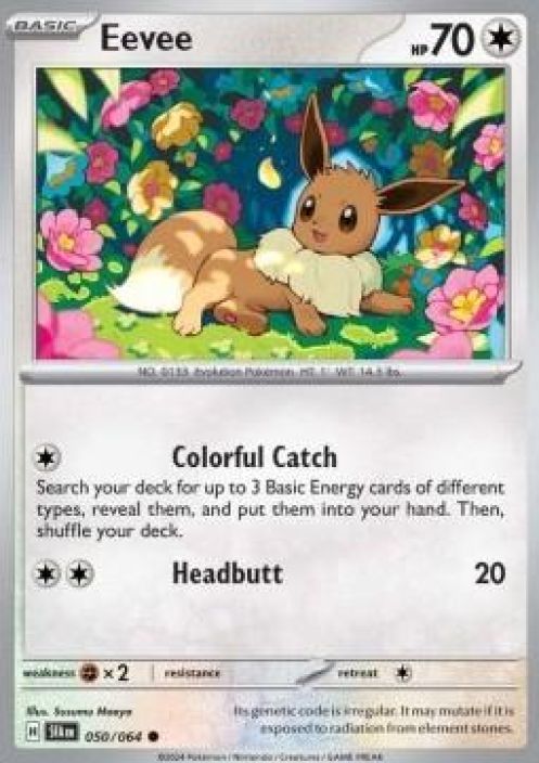 Eevee 050/064 Kunto: Near Mint