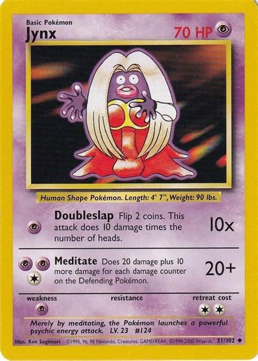 Jynx 31/102 Kunto: NM