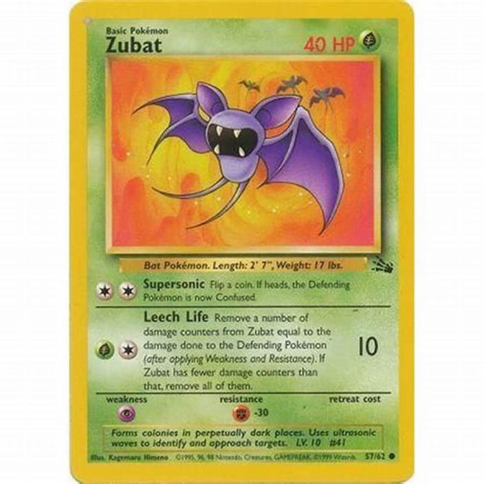 Zubat 57/62 Kunto NM