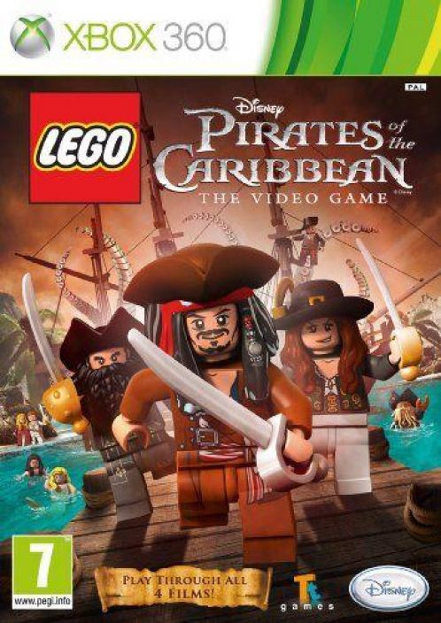 Lego Pirates of the Caribbean kaytetty X360