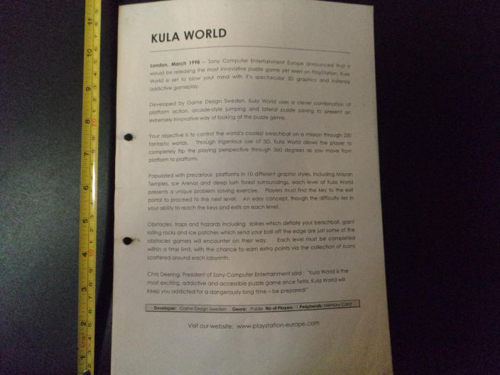 KULA WORLD Sony
