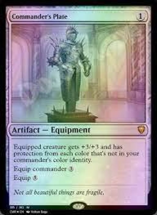 Commander's Plate Foil Kunto: Near Mint