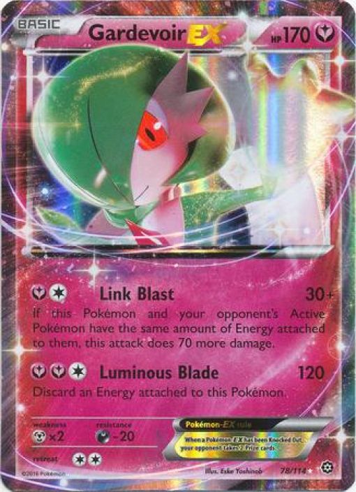 Gardevoir EX 78/114 Kunto: