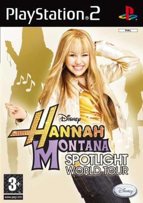 Hannah Montana Spotlight world tour kaytetty PS2
