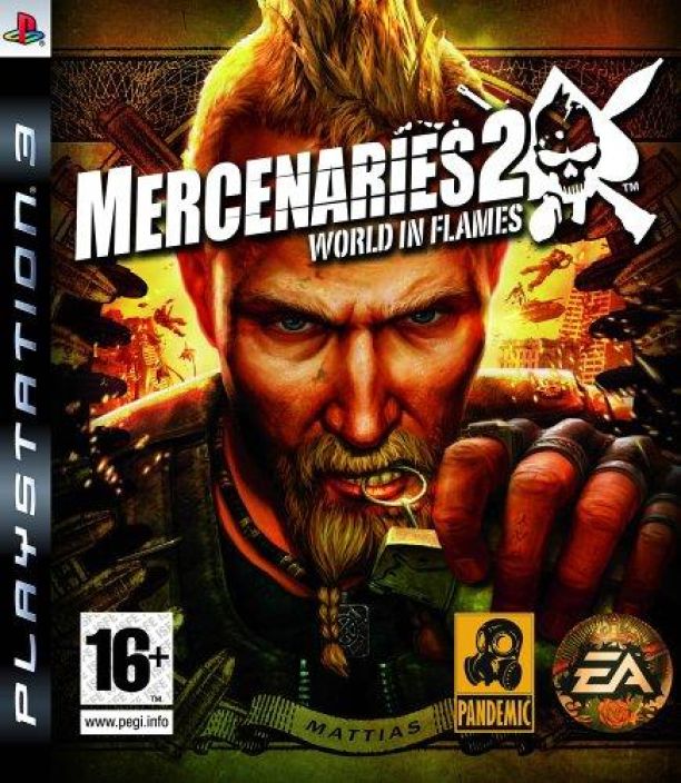 Mercenaries 2: World in Flames kaytetty PS3