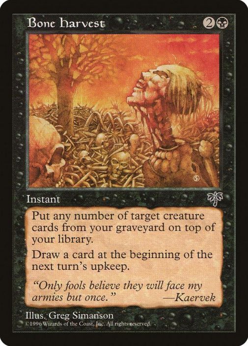 Bone Harvest NM Kunto NM