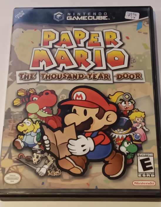 Paper Mario The Thousand Year Door Gamecube USA Versio