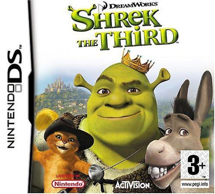 shrek kolmas kaytetty ds