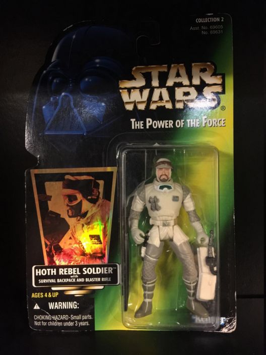 Star Wars Power of the Jedi: Hoth Rebel Soldier (1996) Boxed