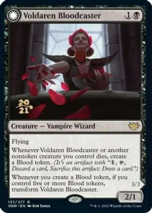 Voldrane Bloodcaster Foil Kunto: NM