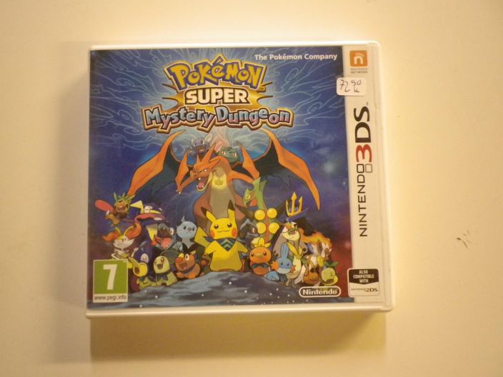 Pokemon Super Mystery Dungeon Kaytetty 3DS