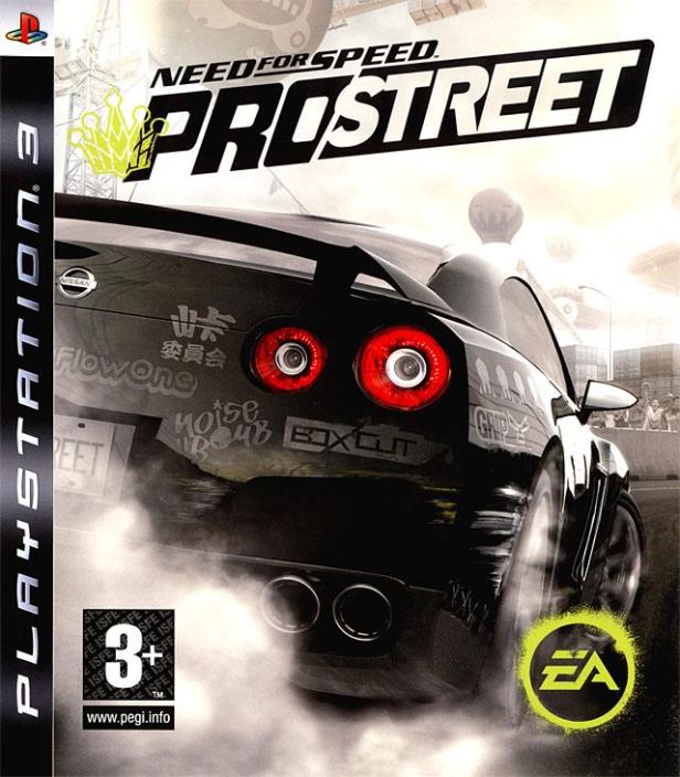 Need for Speed Pro Street kaytetty PS3