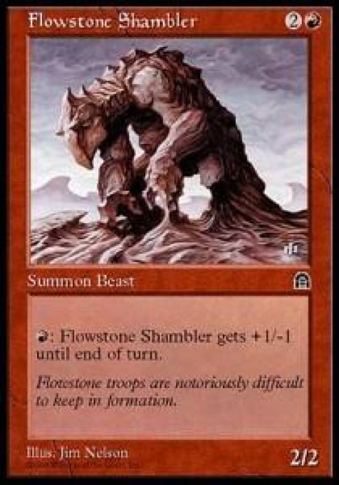 flowstone shambler kunto:excellent