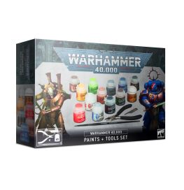 40K Paints + Tools Set
