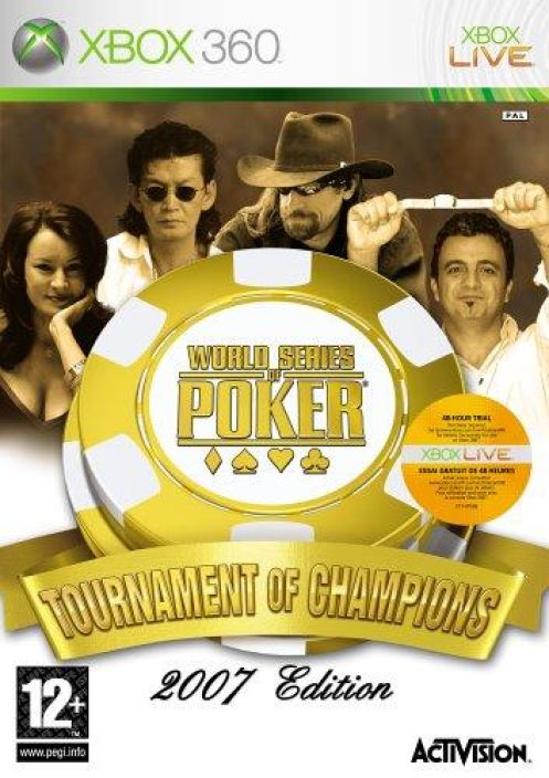 World Series of Poker: Tournament Champions kaytetty XBOX 360
