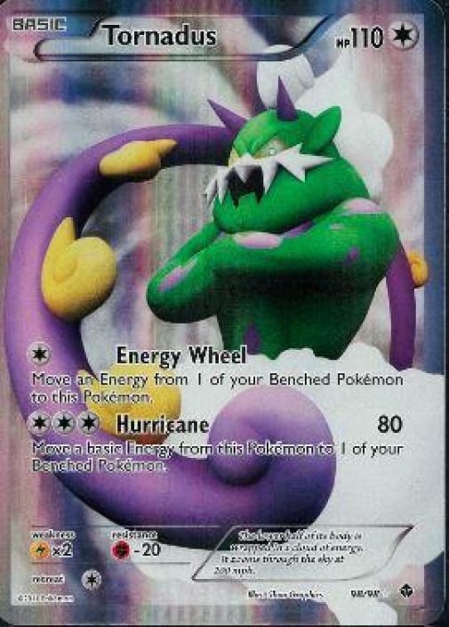 Tornadus 98/98 Full Art Kunto: Good