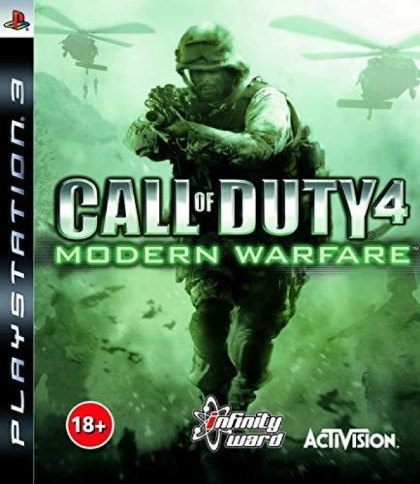 Call of Duty 4: Modern Warfare kaytetty PS3