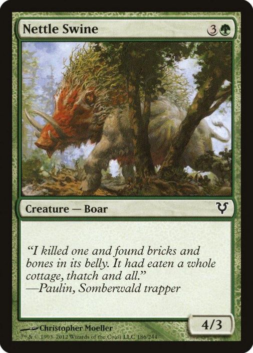 Nettle Swine Foil Kunto: Near Mint