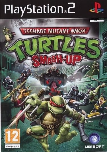 Teenage mutant ninja turtles smash-up kaytetty PS2