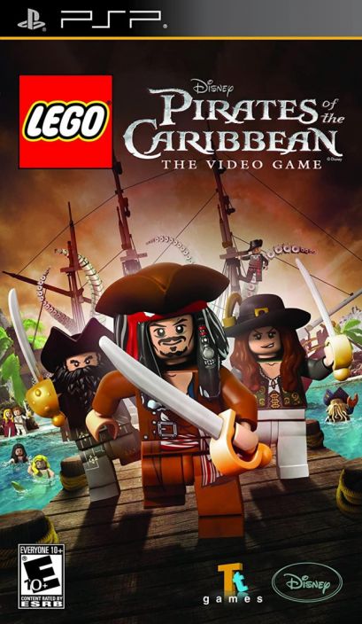 Lego Pirates of the Caribbean kaytetty PSP