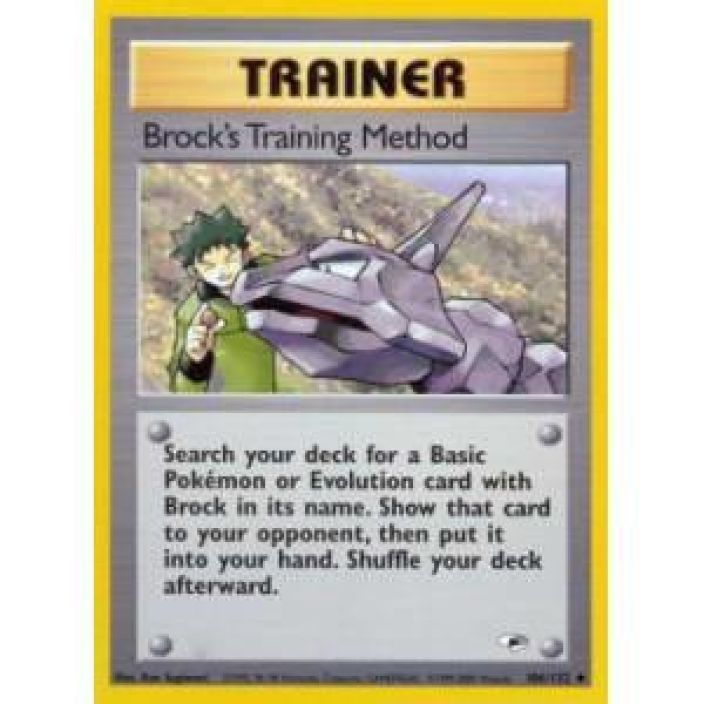 Brock's Training Method 106/132 Kunto: NM