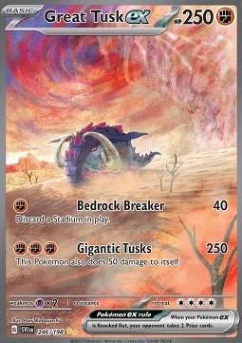 Great Tusk ex 246/198 NM