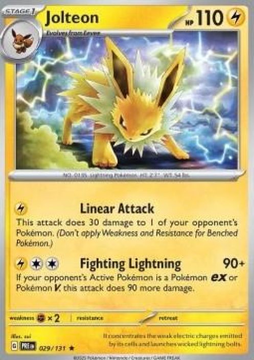Jolteon 029/131 Holo NM
