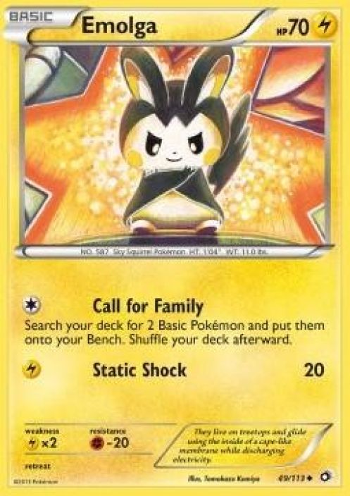 Emolga 49/113 Kunto: Excellent