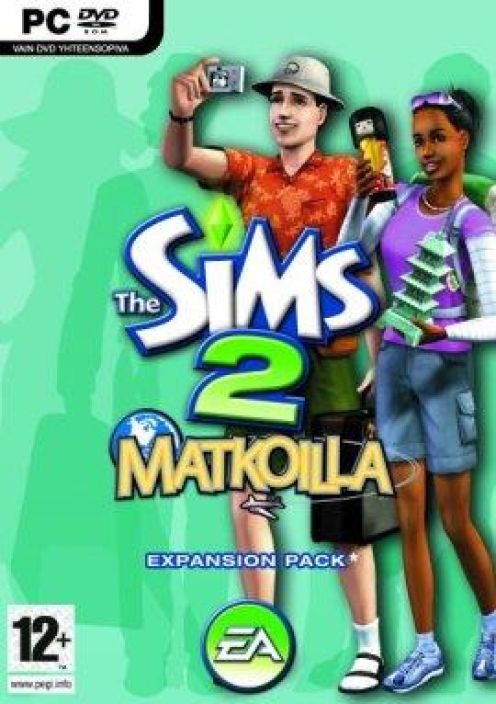 The Sims 2 Matkoilla -lisaosa kaytetty PC kaytetty