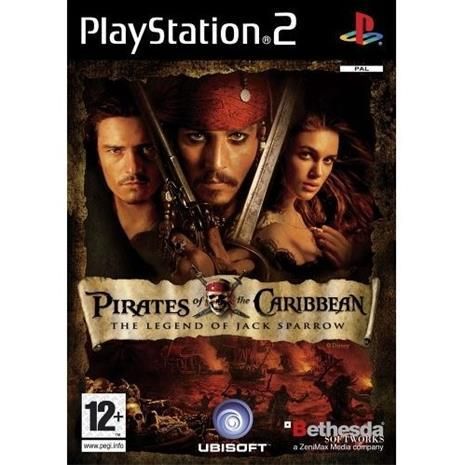 Disney Pirates of the Caribbean Legend of Jack Sparrow kaytetty PS2