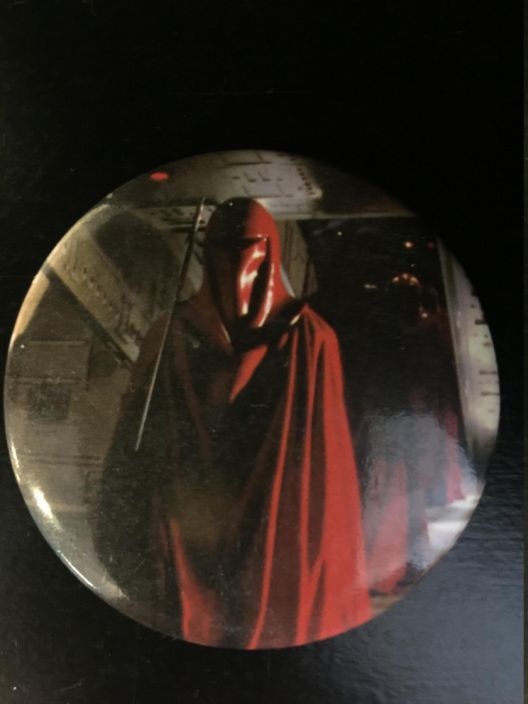 Star Wars Return of The Jedi Photo Button Emperor's Royal Guard (1983) Loose