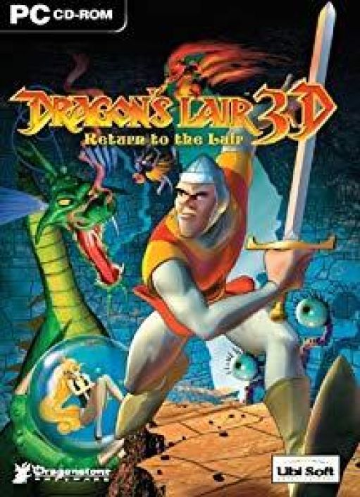 Dragon's Lair 3D kaytetty PC kaytetty