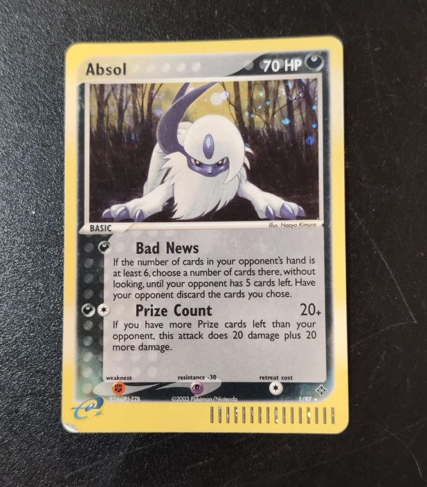 Absol ex Dragon 1/97 Kunto: Good