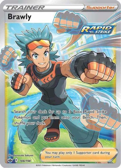 Brawly 188/198 Kunto: Damaged