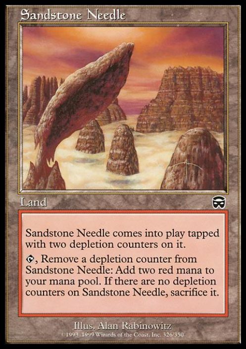 Sandstone Needle kunto: near mint