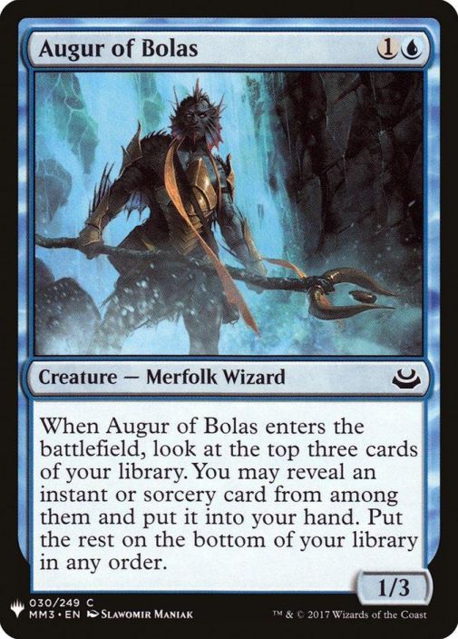 Augur of Bolas 030/249C NM Kunto NM