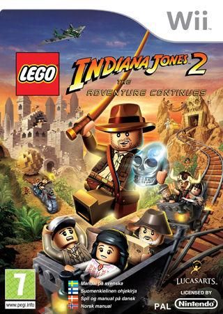 Lego Indiana Jones 2 Wii Kaytetty