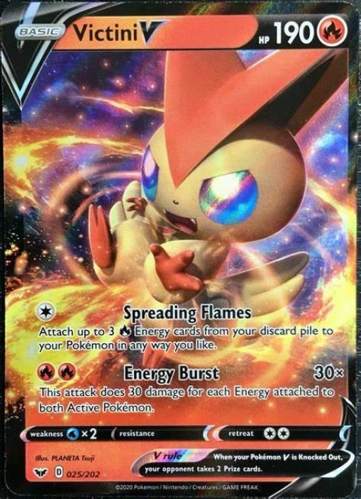Victini V 025/202 Kunto: Near Mint (NM)