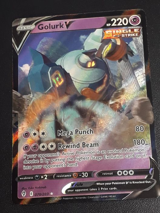 Golurk V 070/203 Kunto: NM