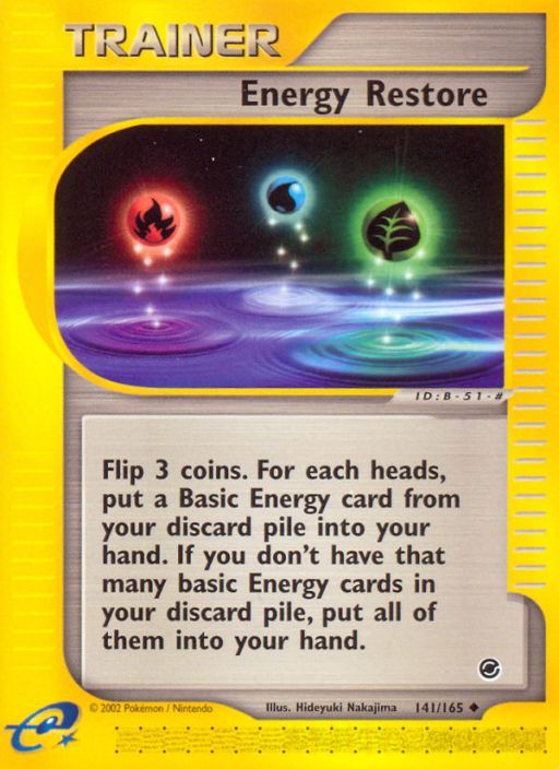 Energy Restore 141/165 NM Kunto NM