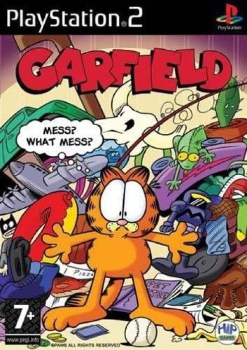 Garfield ENG Kaytetty PS2 Englanninkielinen