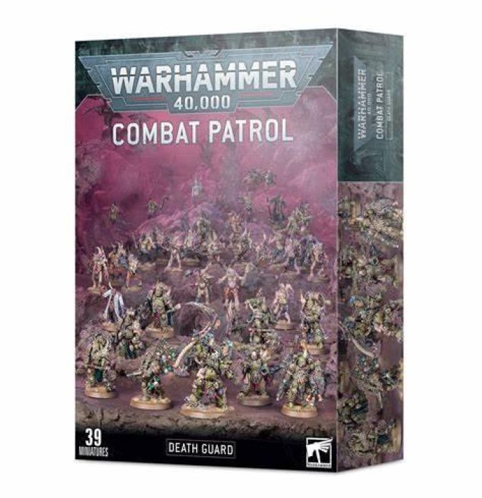 WARHAMMER 4000 Combat Patrol: Death Guard Release Day: 10.5.2025