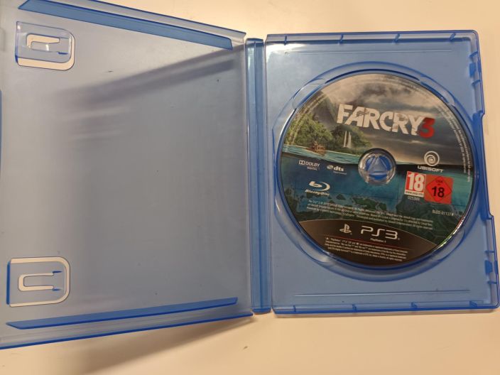Far Cry 3 Loose Kaytetty PS3 Ei alkuperaisia kansipahveja