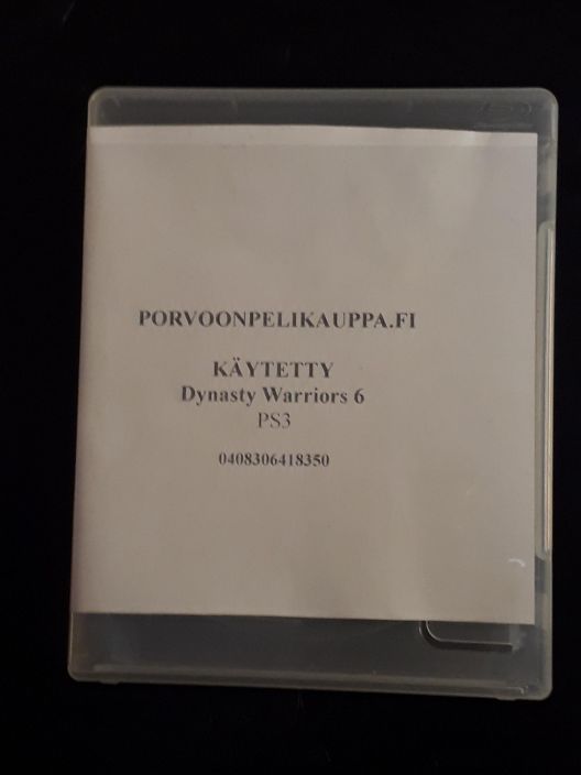 Dynasty Warriors 6 Loose kaytetty PS3