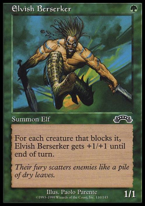 Elvish Berserker Kunton: Excellent