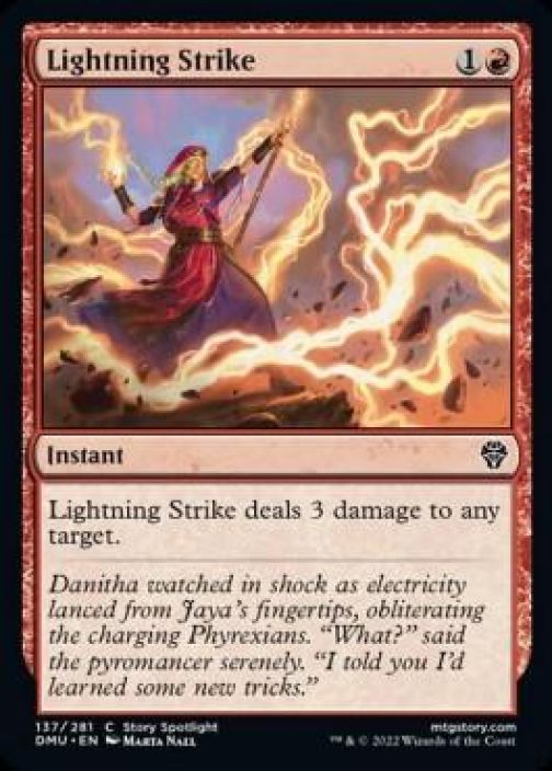 Lightning Strike kunto: near mint