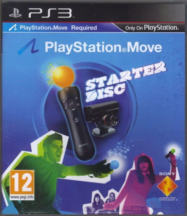 Playstation Move Starter Disc kaytetty PS3 kaytetty