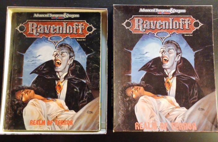 Advanced Dungeons &amp; Dragons Ravenloft Boxed set