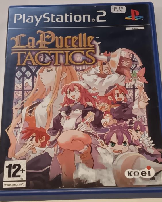 La Pucelle Tactics Kaytetty PS2 Mukana Manuaali